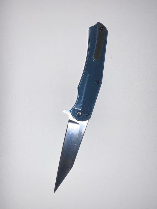 Titanium Flipper Folding Pocket Knife