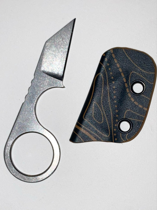 Compact Fixed Blade Tactical Knife