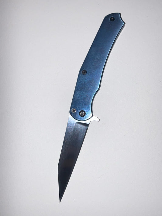 Titanium Flipper Folding Pocket Knife