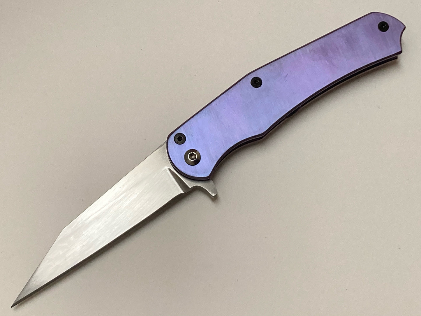 Titanium Flipper Pocket Knife