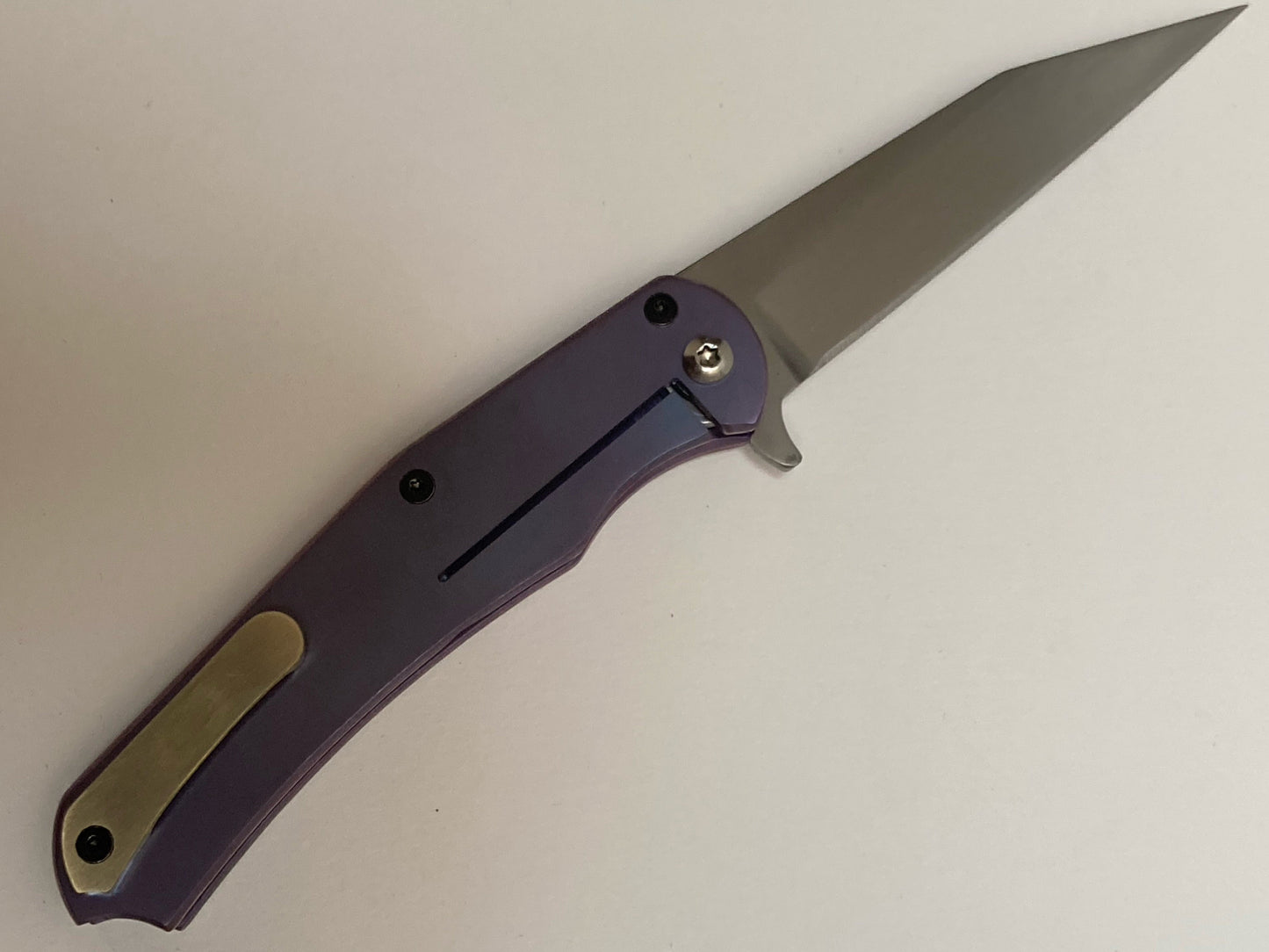 Titanium Flipper Pocket Knife